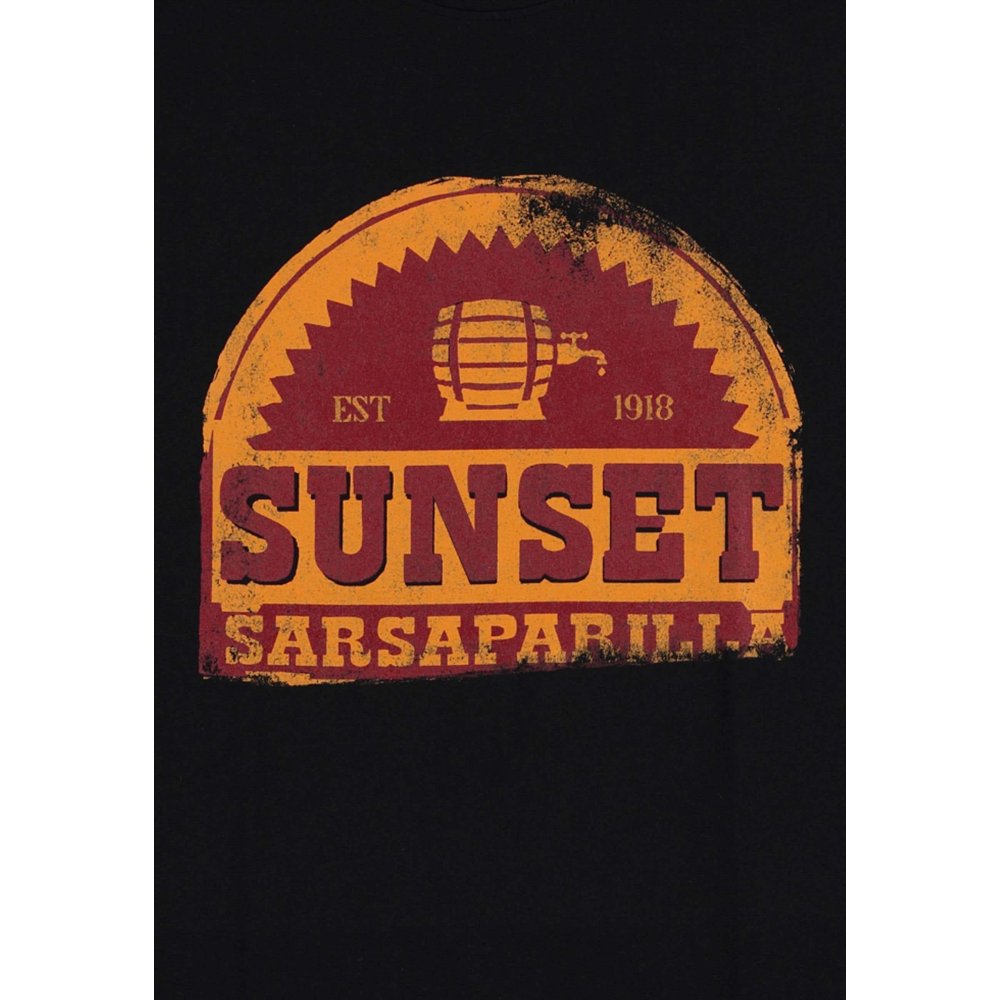 Fallout - Sunset Heren Tshirt - Zwart